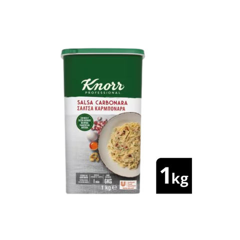 Knorr Αφυδατωμένη Σάλτσα Καρμπονάρα 1 Kg