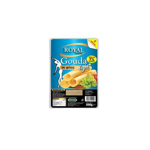 Royal Gouda Light σε Φέτες 200 gr.