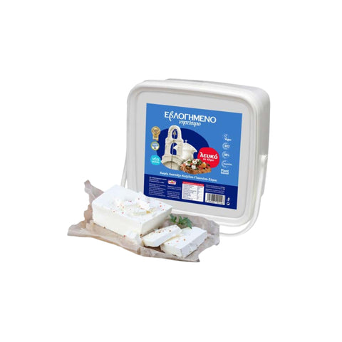Εβλογημένο Λευκο Τυρί σε Άλμη 4 kg.