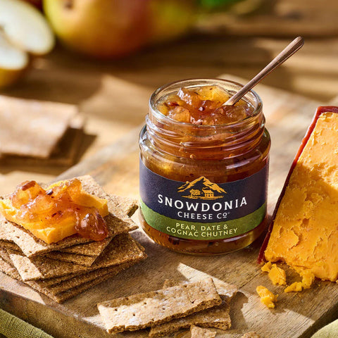 Snowdonia Chutney Pear, Date & Cognac 114 gr.